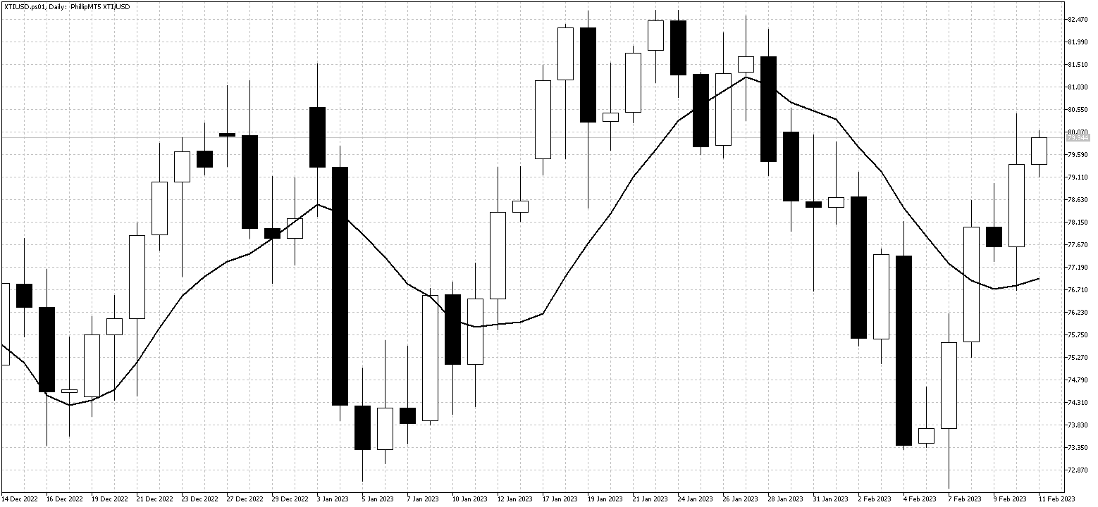 XTIUSD DailyFeb13